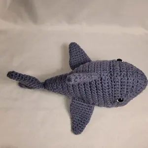 Crochet Shark Plushie