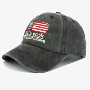 USA Patriotic Baseball Cap, 250th Anniversary Embroidered Cap, Adjustable Unisex Outdoor Sports Sun Hat