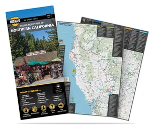 Northern California: 32 Scenic Road Trips on One Map