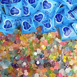 50 Mini Surprise Blind Bags, Mystery Food Models, Resin Animal Decorations, Phone Case Accessories, Party Gifts, Birthday Presents