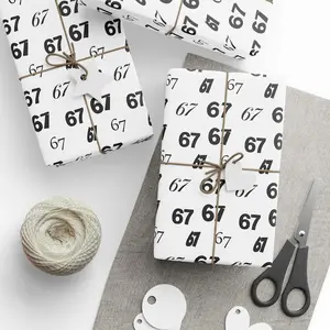 Six Seven Gift Wrapping Paper - 6 - 7