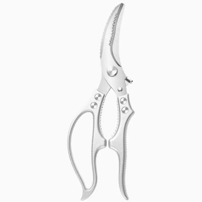 Kitchen Shears - Heavy Duty Utility Stainless Steel All Ultra Scissors for Food - Cooking Shears All Kitchen Sheath for Everyday, Dishwasher Safe Stainless Steel Scissors with Comfort Grip