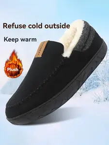 Men's Indoor/Outdoor Home Shoes Slipper, Casual Comfortable Slip-On Footwear, Ideal for Daily Wear and Leisure Activities
