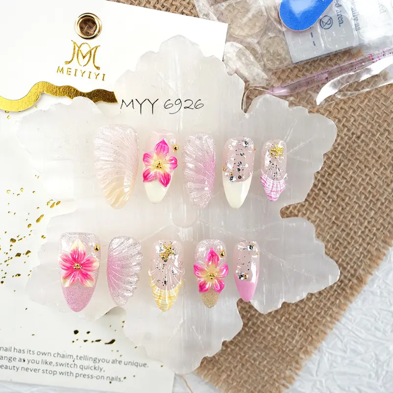 .DP.6926.Handmade 3D Carved Wearable Nail