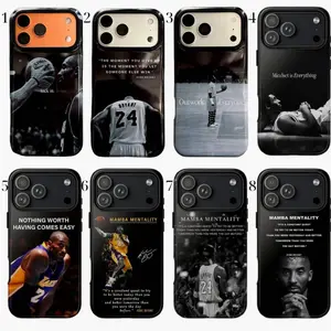 Kobe Bryant Quote Phone Case, Basketball Legend Merch Cases, Gift for Fans, Compatible with iPhone X, 11, 12, 13, 14, 15, 16, 17 & more