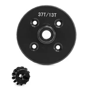 TRAXXAS 8977 8988 Steel Differential Spider Gear 37T/13T 20CrMnTi Alloy Hardened Treatment for 1/10 1/8 MAXX Slash Anti-Wear Smooth Transmission Upgrade