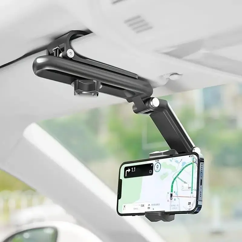 1080° Multi-Functional Sunshade Bracket, Universal Rotating Phone Holder, Car Mount Smartphone for Various Scenes, Adjustable and Extendable, Cell Phone Holders