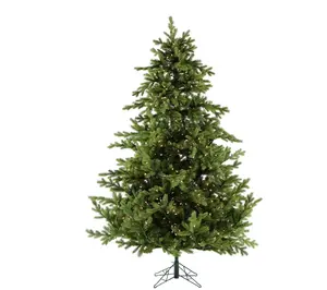 Fraser Hill Farm 9-Ft. Foxtail Pine Christmas Tree with Warm W