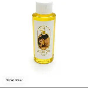 Jolie Body Oil - 2 oz, Glow Skin, Yellow Color, Bottle with White Cap, Moisturizing Formula