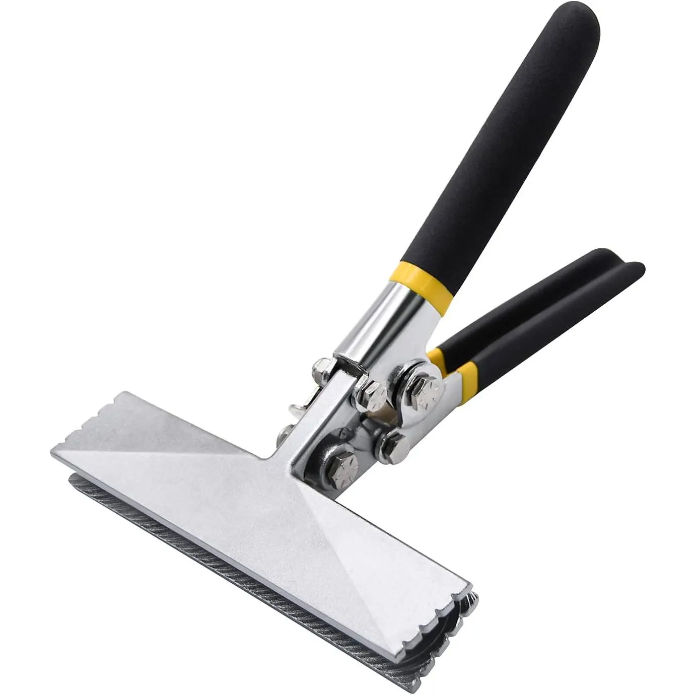 Hand Seamer, 6in Straight Jaw Sheet Metal Bender Tools, Sheet Metal Seamer Form Edge Seamer Seaming Plier with  Handle, for Bending and Flattening Sheet Metal Hand Tool