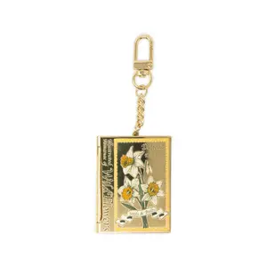 Locket Keychain - Wildflowers