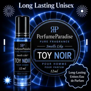 PERFUMEPARADISE Toy Noir Roll-On Scent Oil – 12ml Alcohol-Free Long-Lasting Oil-Based Fragrance | Travel-Friendly Roller Bottle