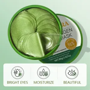 ROZINO Aloe Vera Eye Mask, 96% Aloe Retinol & Collagen Patches for Dark Circles and Puffy Eyes, Hydrating & Anti-Aging Under Eye Gel Pads (60 Pcs/80g)