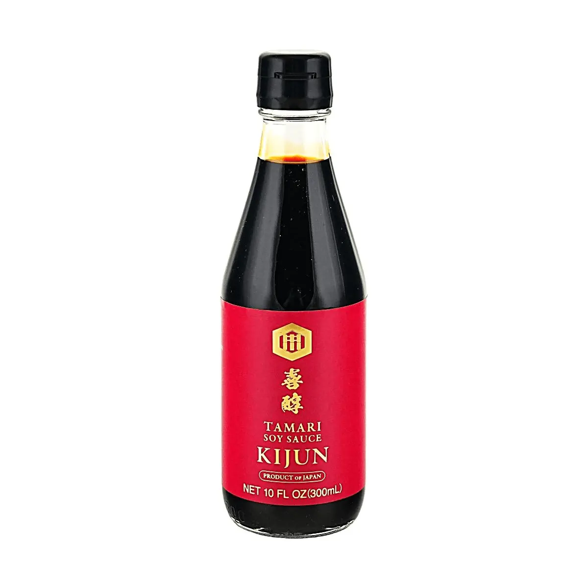 NAKAGAWA JOZO Japanese Soy Sauce 300ml - Premium Kicho Soy Sauce for Dipping, Marinades, Stir-Frying & Broth