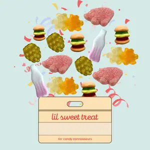 Naturally-Dyed Gummy Candy Mix (1 lb) | No Artificial Colors | lil sweet treat