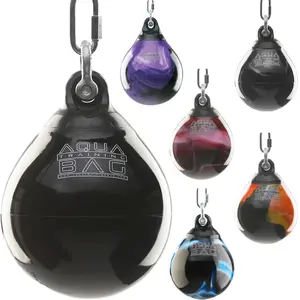 Aqua Training Bag 12" Head Hunter 35 lb Hybrid Slip Ball-Punching Bag for Boxing & Martial Arts Training