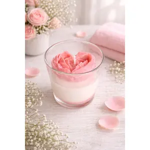 Heart Bloom Candle