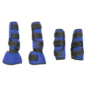 Azul Charros Neoprene Horse Leg Boot Protectors