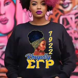 Sigma Gamma Rho Sweatshirt. Sigma Gamma Rho 1922 Sweatshirt. Sigma 1922 Sweatshirt. SGRhos, Lady Sigmas, Sigma Women, Pretty Poodles.