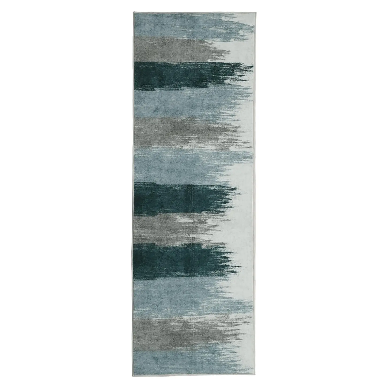Garvee Washable Area Rugs,Modern  Print Distressed Indoor Rugs for Bedroom Soft Low-Pile Area Rug for Living Room with Rubber Backing Low Pile for Home Office