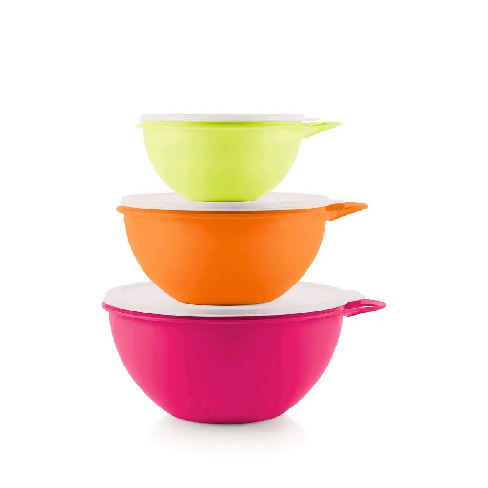 -Tupperware-3-Piece -Thatsa- Bowl Set