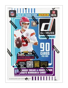 2025 Panini Donruss Football Blaster Box/Pack - 6 Packs Per Box, 15 Cards Per Pack - Downtown Hunt