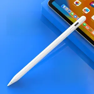 Apple iPad Touch Pen Usb Rechargeable Stylus Compatible with iPad Models 2018+, Fast Charging, Magnetic Adsorption, Palm Rejection & Incline Support