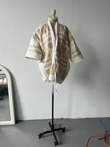 deer leather applique jacket