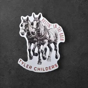 Tyler Childers Rustin' In The Rain Music Water Resistant Western Country Sticker