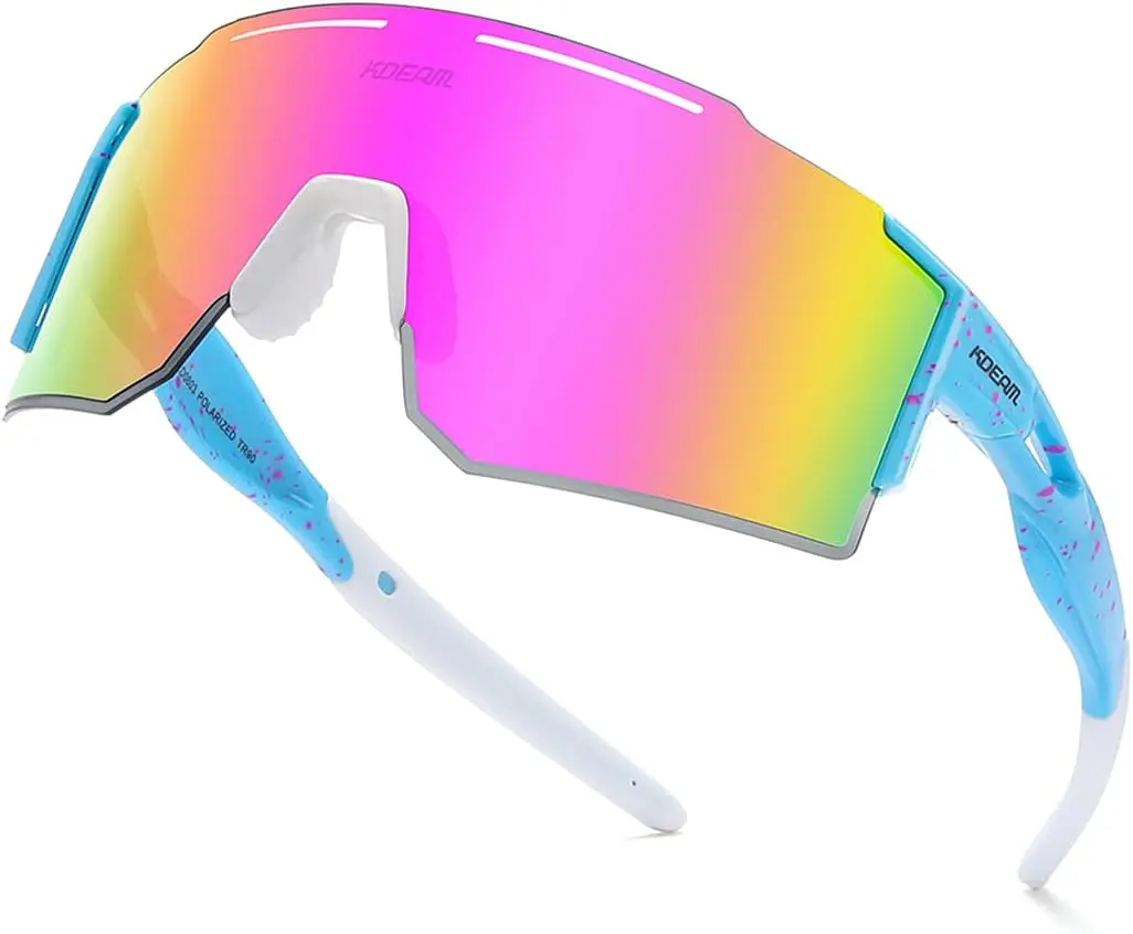 Sports Sports Polarized Sunglasses for Men and Women, Youth Kids Baseball Softball Sunglasses for Cycling, Running