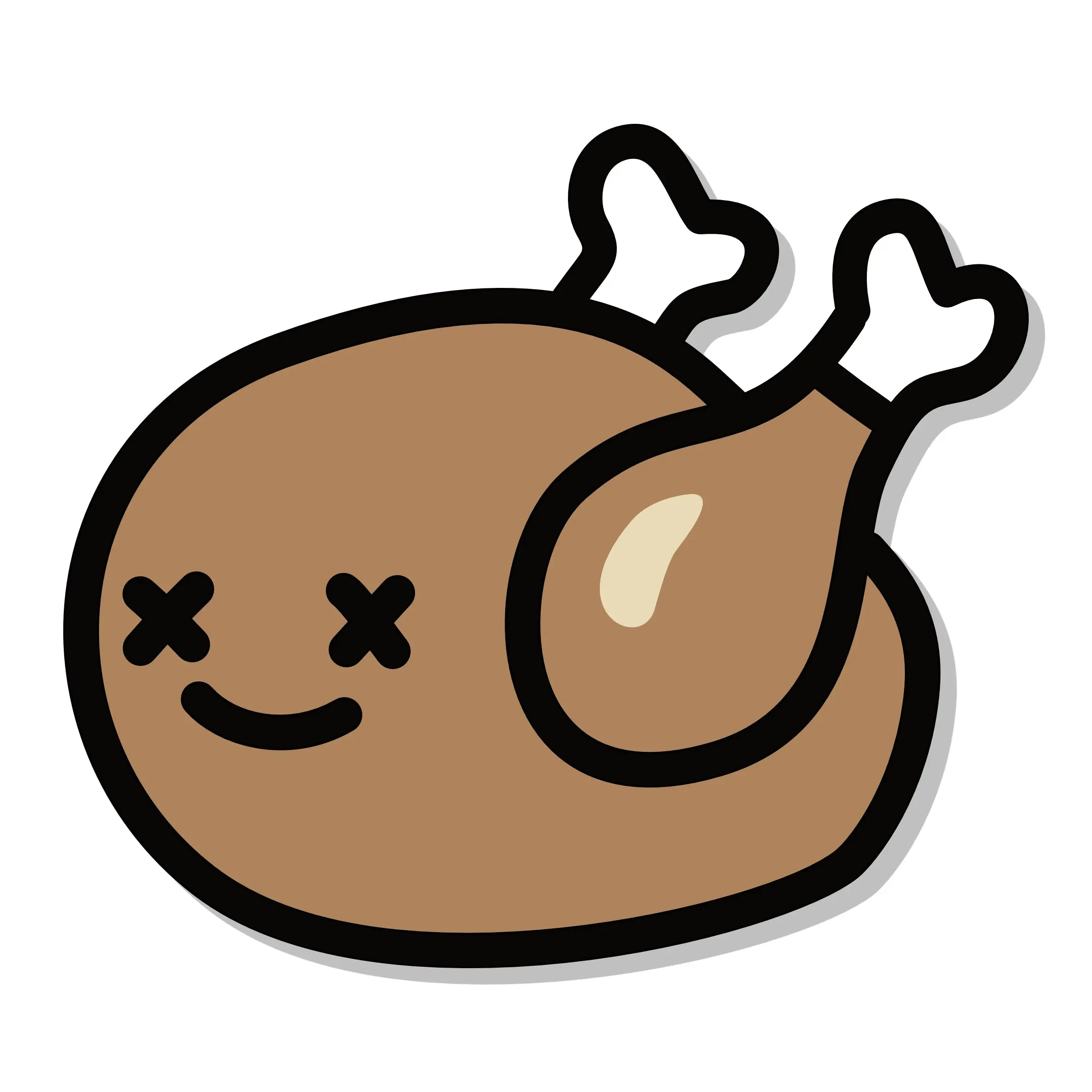 Ded Turkey Magnet