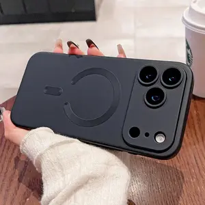 Multicolor Magsafe Magnetic Phone Case Matte Full Lens Cutout Design Compatible with iPhone 17 Pro Max 16 Pro Max 15 14 13 12 11 Shockproof Protective Cover