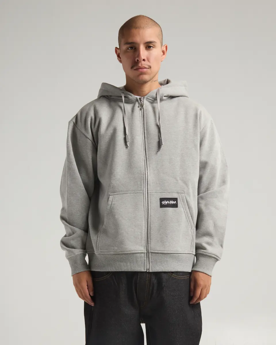 Essential Super Heavyweight Zip Hoodie - Lightweight Design for Versatile Wear, Ideal for All Occasions
