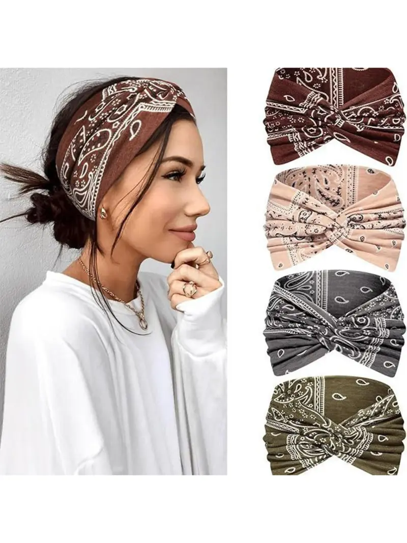 boho elastic headbands - TikTok Shop display picture 2