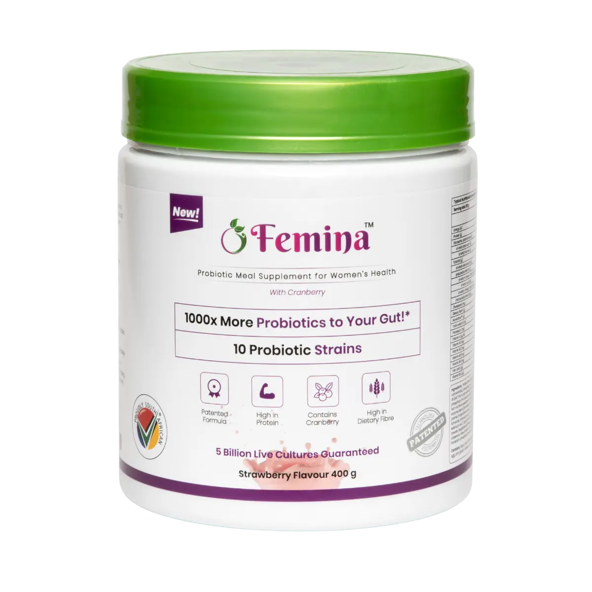Femina Gut-First Probiotic Nutrition Powder | Women's Daily Wellness ...