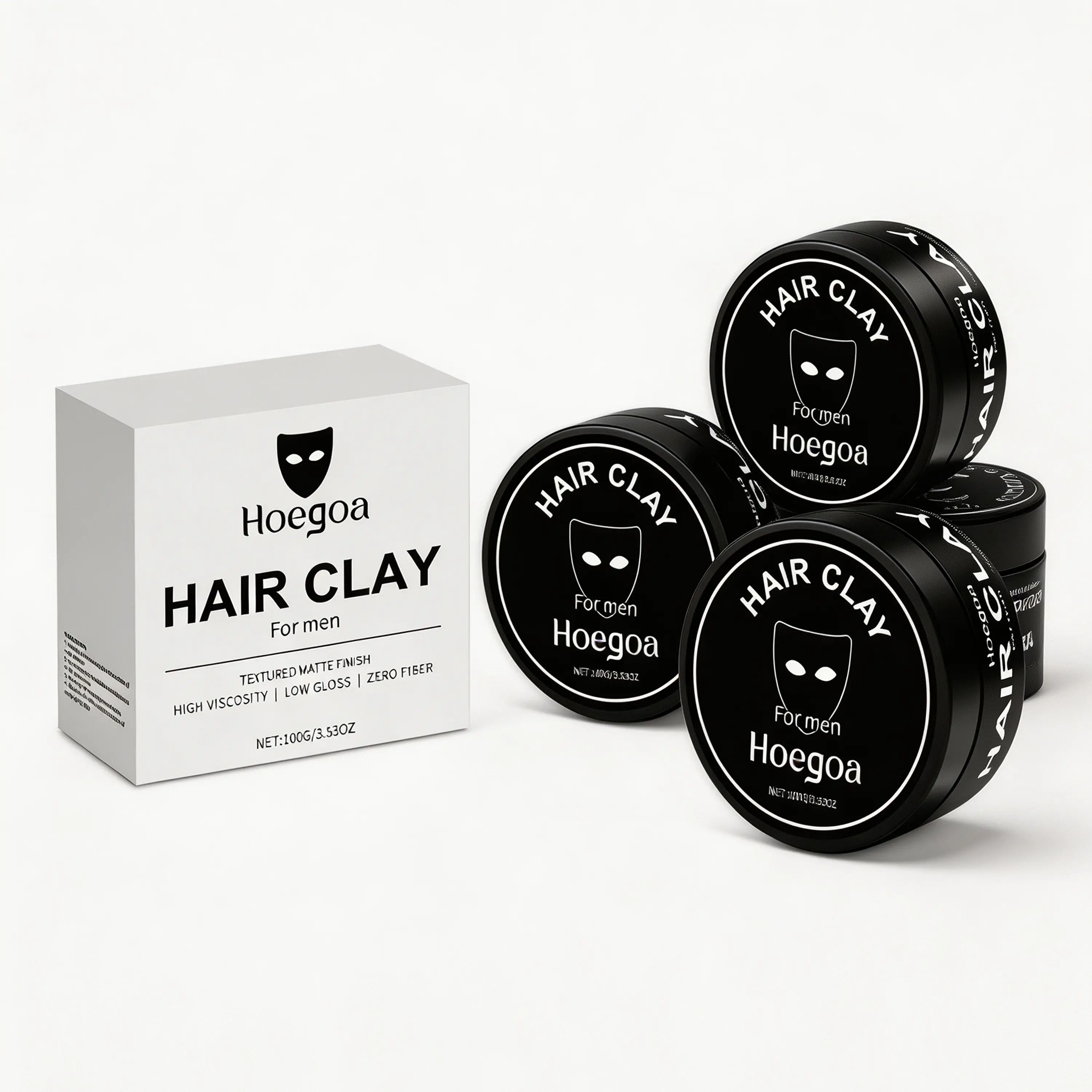 【Buy 2, Get 2 Free】 Men's 100g Gentle Natural Hair Wax - Haircare Solid Wax, Smooth Texture, Non-Toxic, Low Shine, Easy Fingertip Styling, Long-Lasting Hold, Daily Use, All Styles, Sculpts Edges, Texturizing Pomade Essential Clay