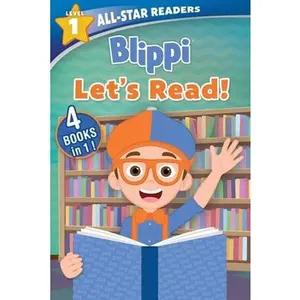 USED-Blippi: Let's Read!: 4 Books in 1! by Editors of Studio Fun International (Paperback)