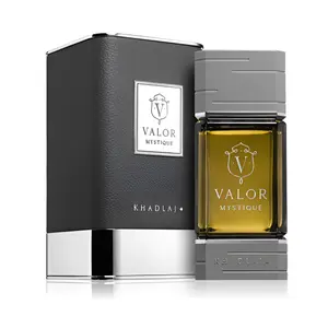 Khadlaj Valor Mystique Eau de Parfum Spray, 3.4 Ounce