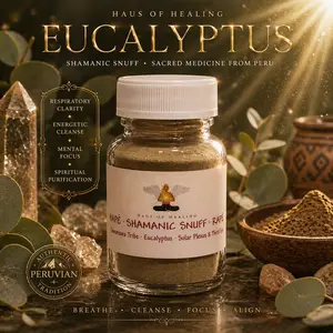 🌿 Eucalyptus Hapé — Puyanawa Tribe