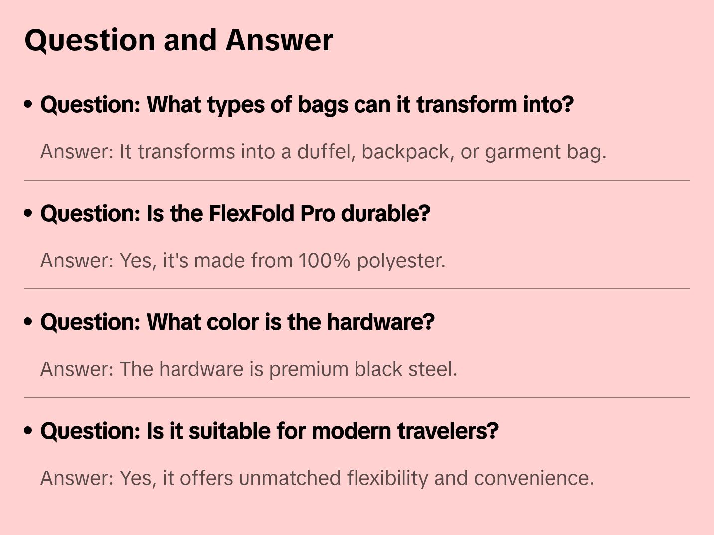 FlexFold Pro - Pack More, Carry Less