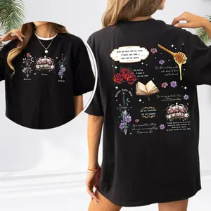 Powerless Book Quotes 2 Sided T-shirt, The Powerless Trilogy Sweatshirt, In Book Quotes Vintage 2 Sided T Shirt Sweatshirt Hoodie