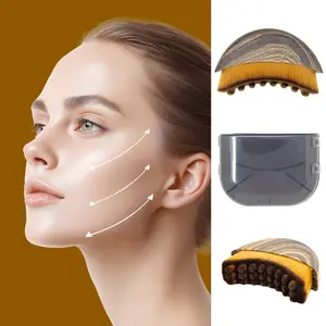 Lymphatic Contour Brush, Facial Gua Sha & Massage Brush for Facial Care