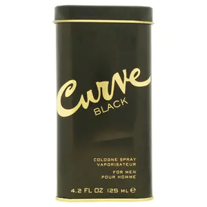 Liz Curve Black Eau de Cologne Spray For Men- 4.2 oz