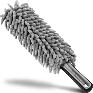 Interior Car Cleaner Duster Brush – Car Accessories for Women, Stocking Stuffers for Men - Lint & Scratch Free