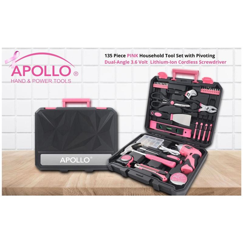 Apollo 135-Piece Household Tool Kit