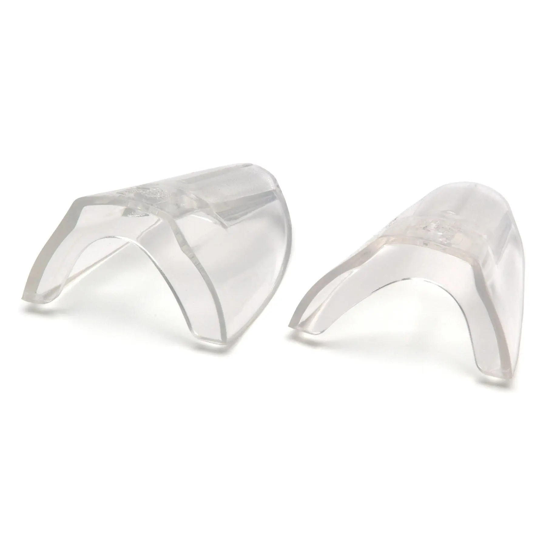 Transparent PVC Slip-On Side Shields for Prescription Safety Glasses, Lightweight Contour Guards with ANSI Z87.1 Impact Protection