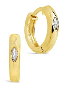 Rayne CZ Hoops