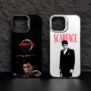 Scarface Tony Montana Phone Case For iPhone 17 Air 16 E 15 14 13 12 11 Pro Max Plus Mini X XS XR Funda Coque