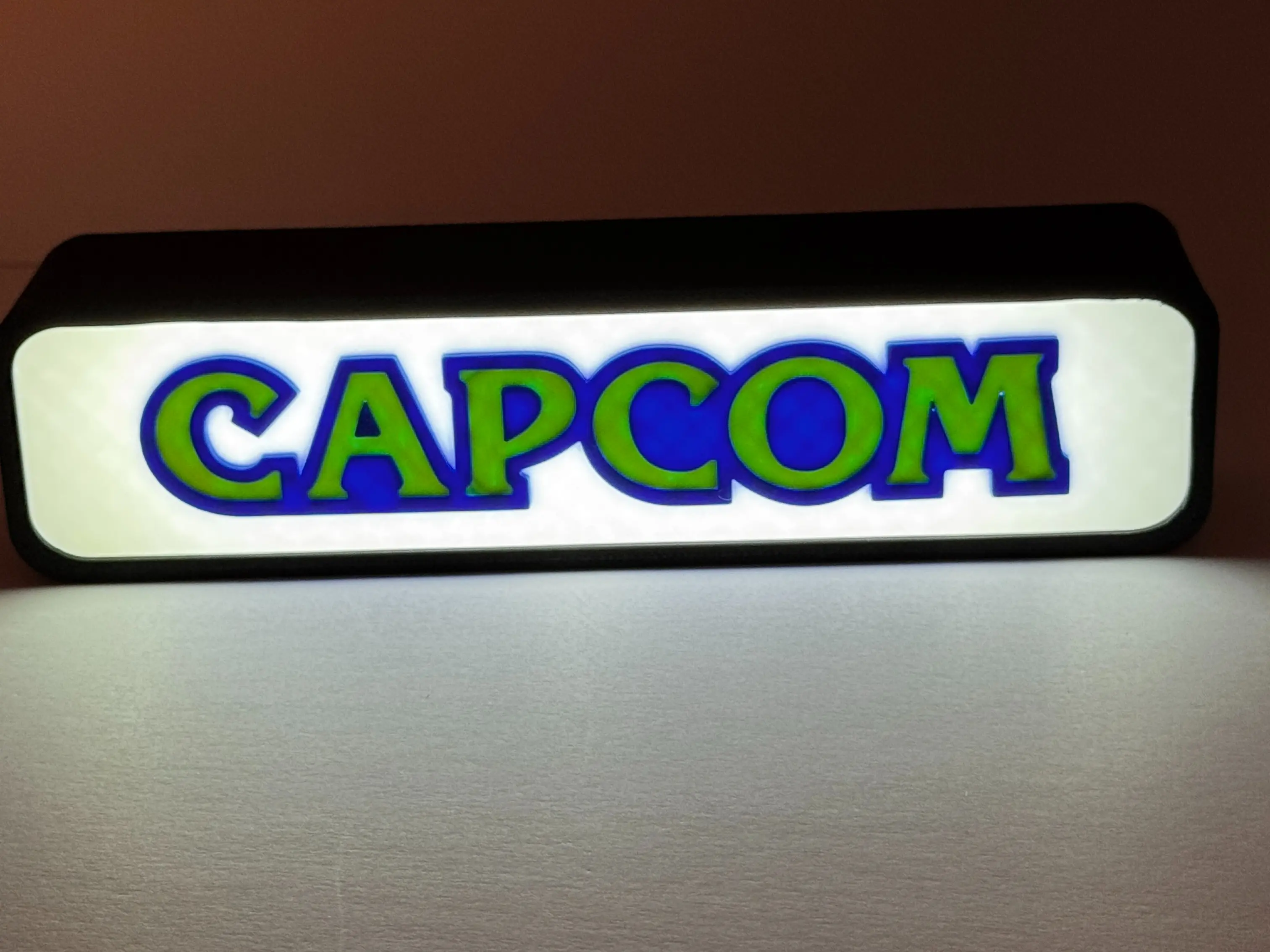 CAPCOM - Retro Gaming Lighted Sign