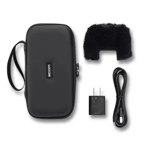Zoom APH-2e Accessory Pack for the H2essential with Hairy Windscreen, Padded Shell Case, AC Adapter, & USB-C Cable